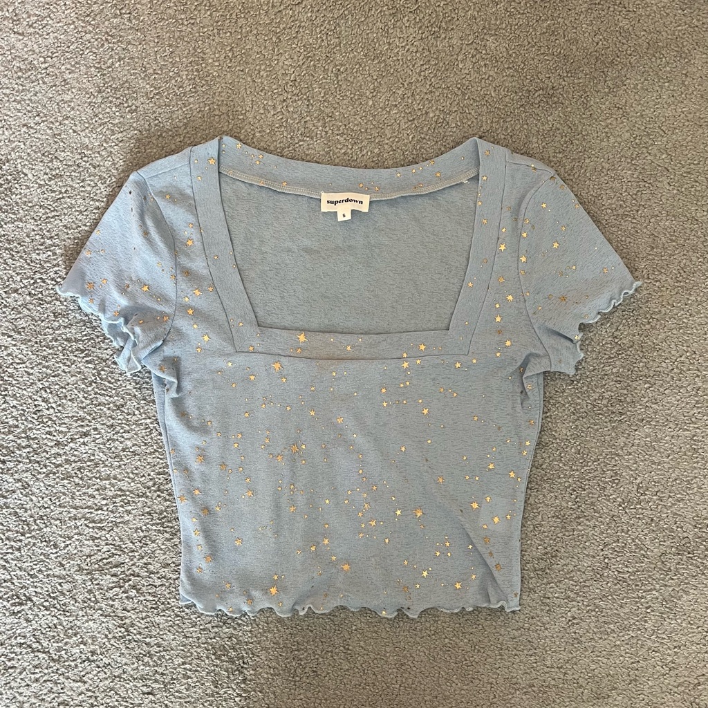 Superdown Cropped Tee